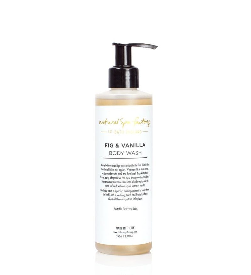Fig and Vanilla Body Wash - Suitable For Every Body (250ml) - Vegan Friendly