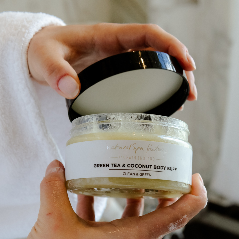 Matcha Green Tea & Coconut Body Buff 250g