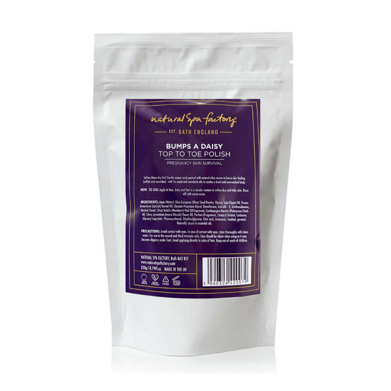 Bumps A Daisy Top to Toe Polish - Pregnancy Skin Survival (250g) - Vegan Friendly