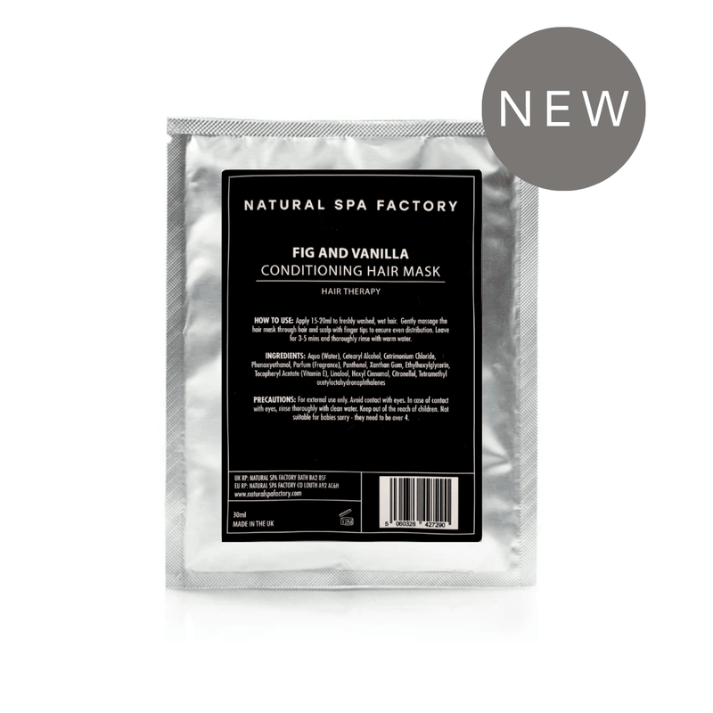 Fig & Vanilla Conditioning Hair Mask (30ml) - Vegan Friendly