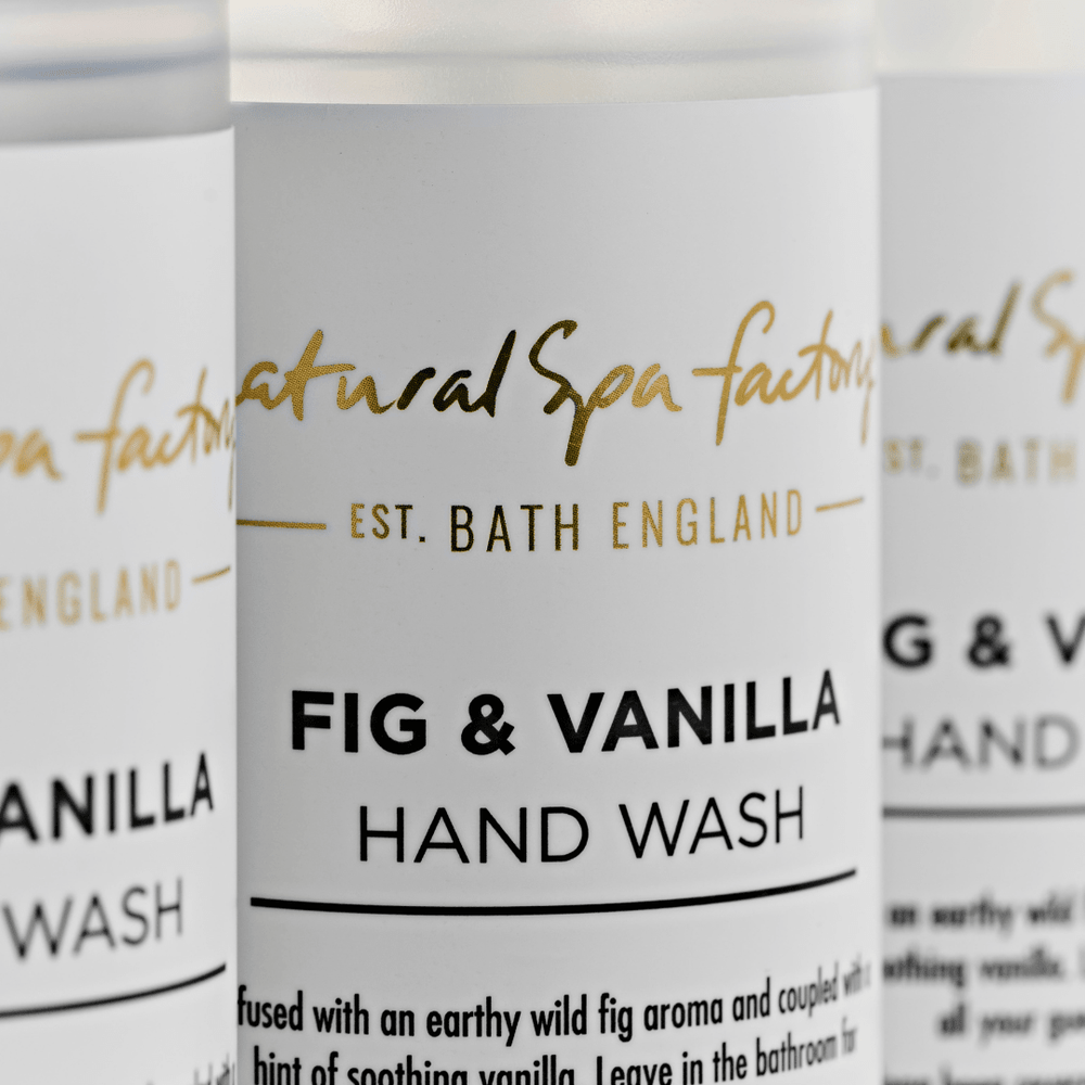Vegan Fig & Vanilla Hand Wash | Natural Spa Factory – Natural Spa