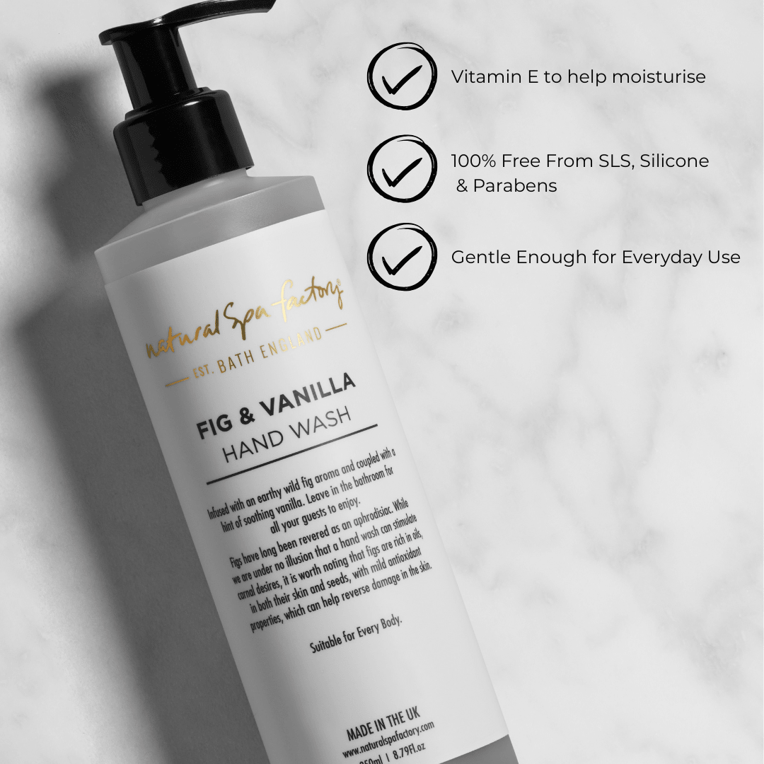Hand Wash - Fig & Vanilla - Natural Spa Factory Retail