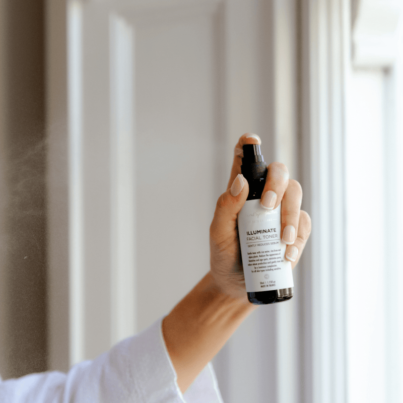 Illuminate Facial Toner - to Brighten Skin & Gently Reduce Sebum (50ml) - Vegan Friendly