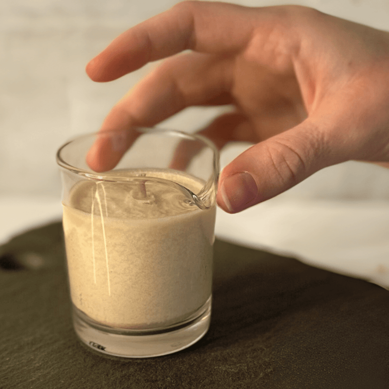 Limited Edition Tiare Monoi 60g Massage Candle - Perfectly Imperfect