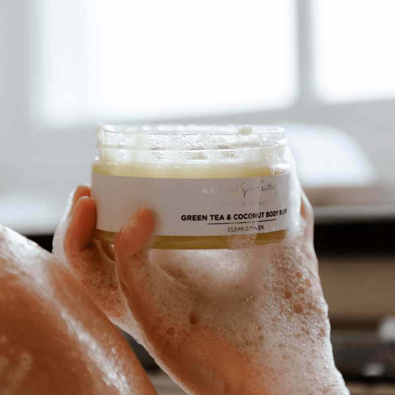 Matcha Green Tea & Coconut Body Buff 250g