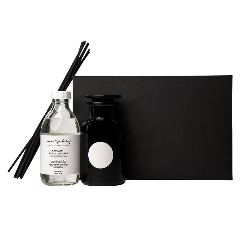 Chavant Apothecary Room Diffuser With Black Reeds - Lazy Mediterranean Evening (250ml)