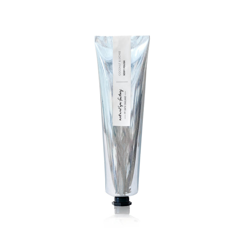 Coconut & Lychee Seed Body Polish Tube (150ml) - Vegan Friendly