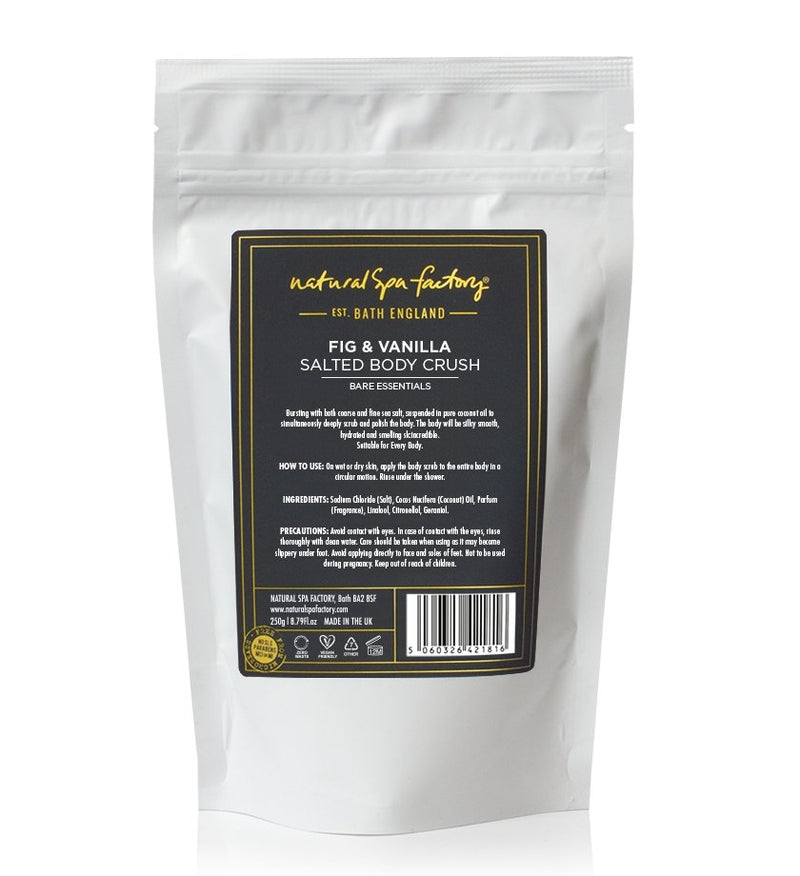 Bare Essentials Fig & Vanilla Salted Body Crush