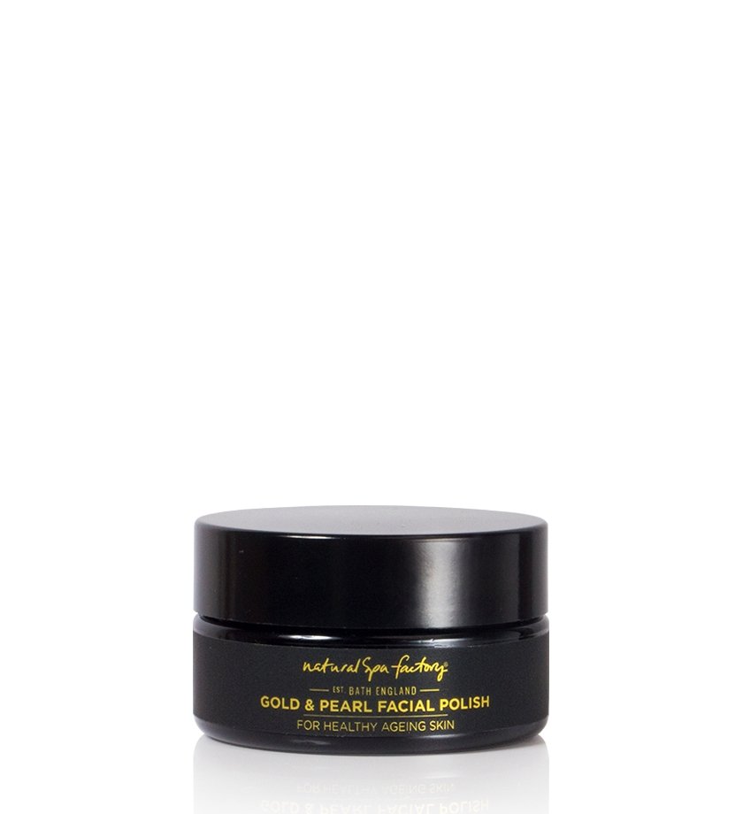 GOLD & PEARL FACIAL POLISH FOR YOUTHFUL LOOKING SKIN (50ML) - Natural Spa Factory Retail