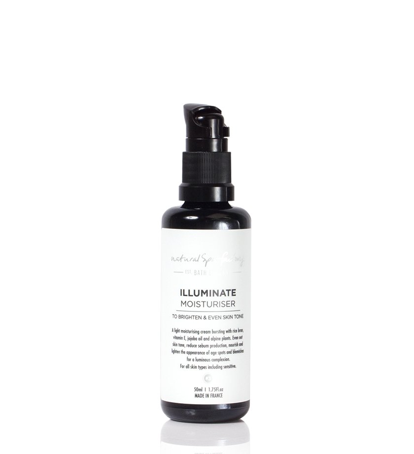ILLUMINATE MOISTURISER - TO BRIGHTEN & EVEN SKIN TONE (50ML) - Natural Spa Factory Retail