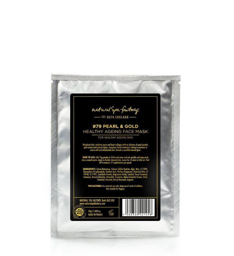 PEARL & GOLD FACE MASK FOR HEALTHY AGEING (30G) - SET OF 2