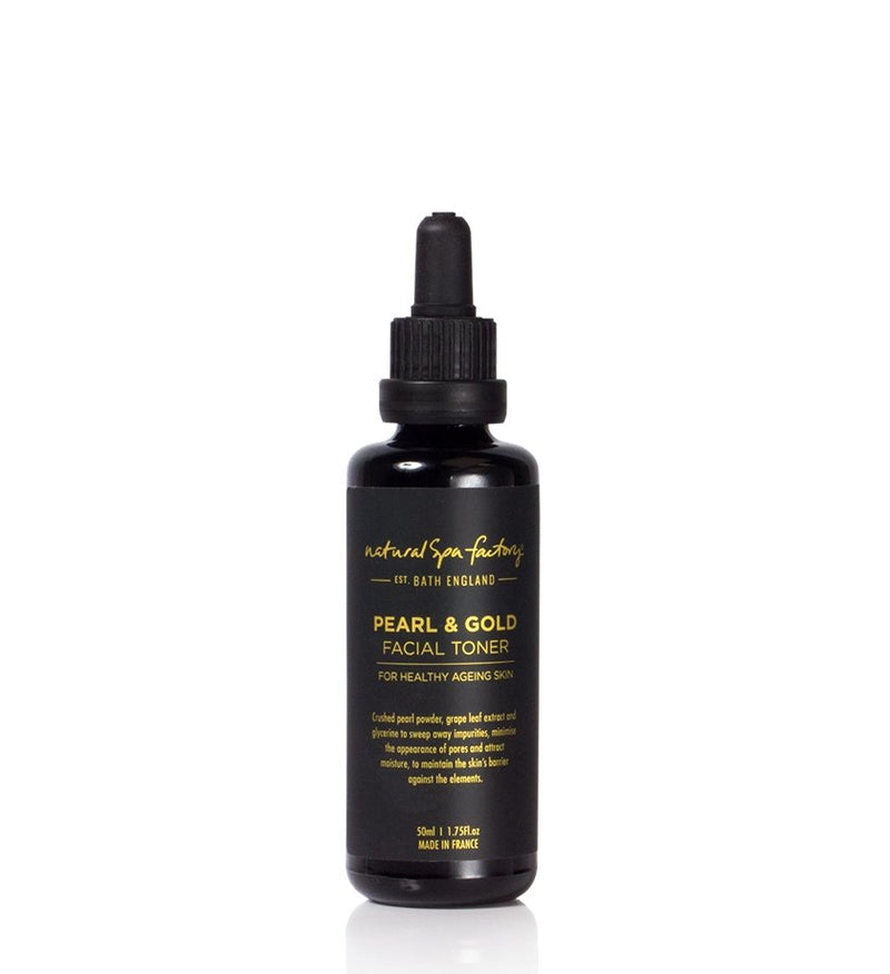 PEARL & GOLD FACIAL TONER- FOR HEALTHY AGEING SKIN (50ML)