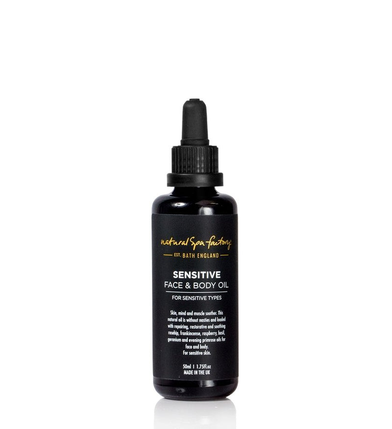 Sensitive Face & Body Oil (50ml) - Vegan Friendly