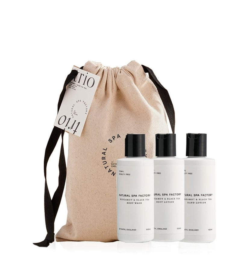 Travel Bergamot & Black Tea Trio Of Mini's