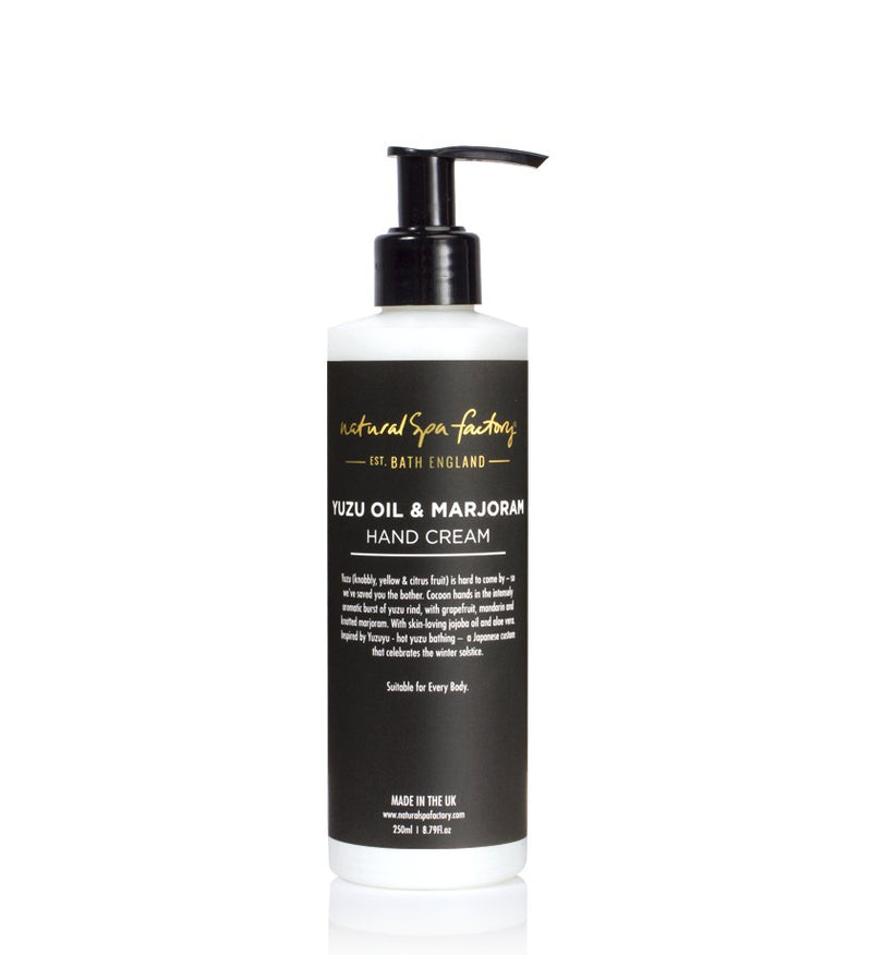 Yuzu & Marjoram Hand Cream - Suitable for All Skin Types (250ml) - Vegan Friendly